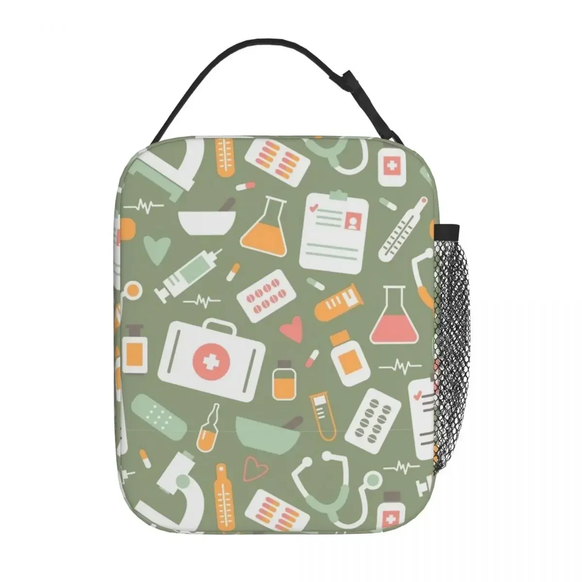 간호사 건강 관리 패턴 머치 절연 점심 토트백 학교 사 - Food Storage Bag 리뷰 및 가격