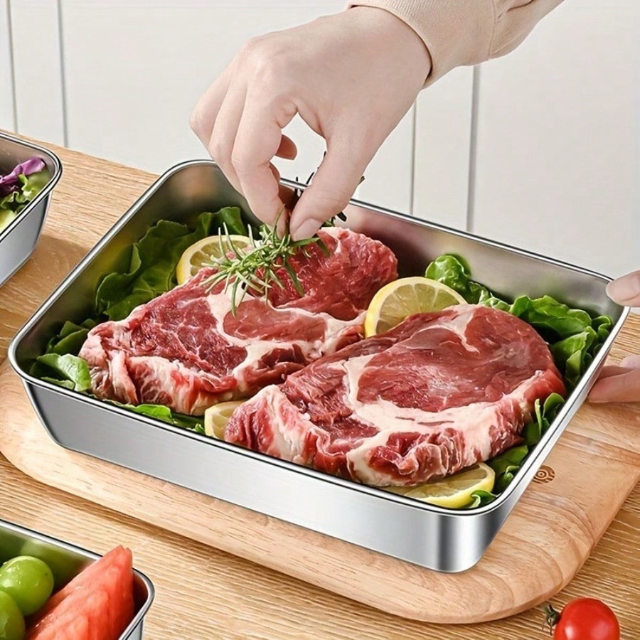 5개입 프리미엄 누수 방지 스테인리스 스틸 식품 보관  - Food Storage Oven Safe 리뷰 및 가격