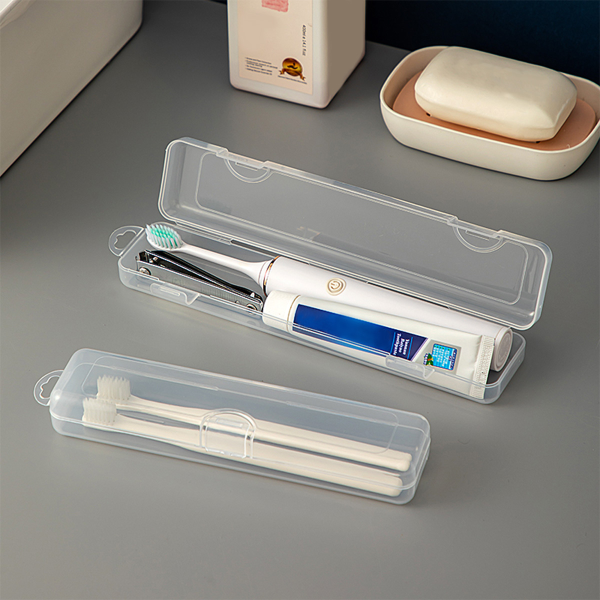 WORTHBUY 여행용 투명 정리함 케이스, 휴대용 칫 - Food Storage With Dividers 리뷰 및 가격