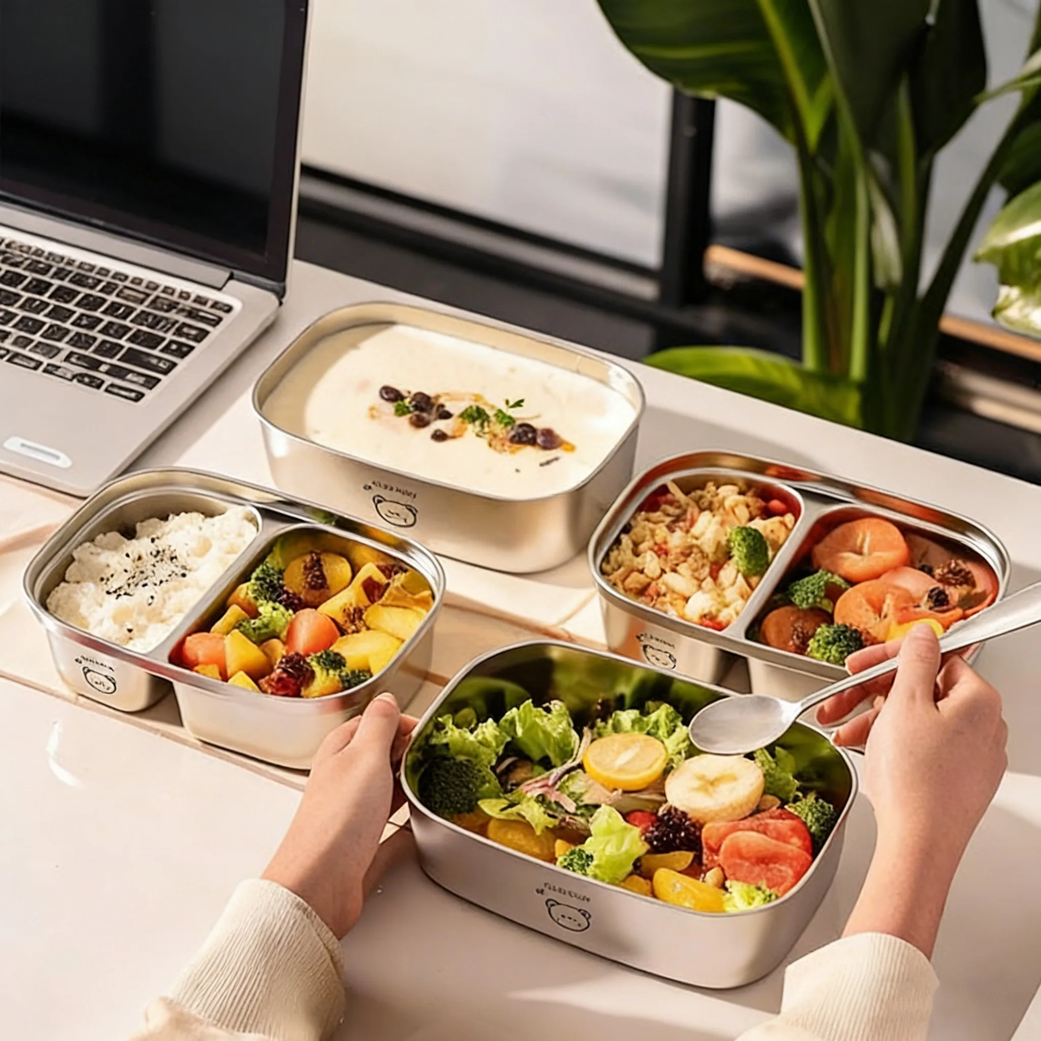 대용량 304 스테인리스 스틸 도시락통, 어린이 및 학 - Food Storage Oven Safe 리뷰 및 가격
